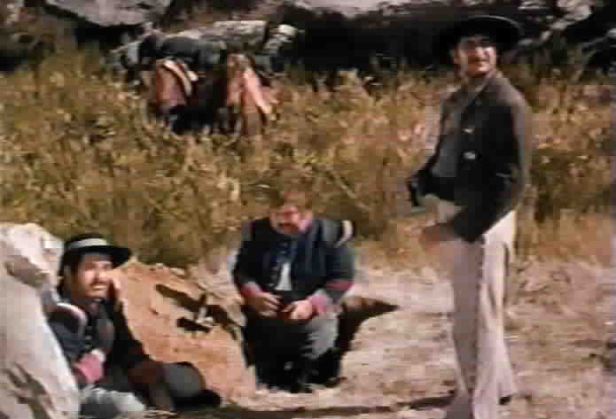 Sgt. Garcia is forced to dig a grave for Corporal Reyes and himself.