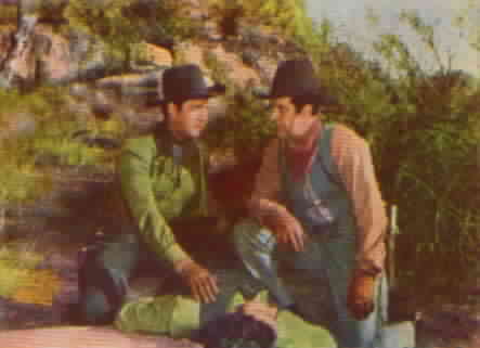 Ken and Moccasin find a man unconscious in the road.