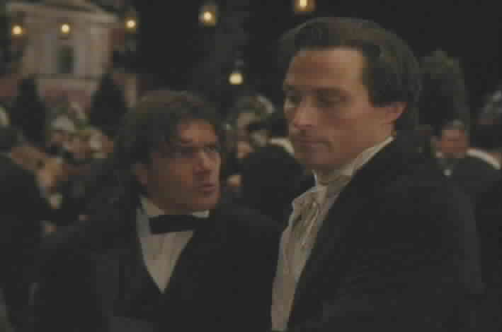 Alejandro confronts Armand at the vineyard.