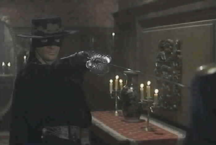 Zorro fights Captain Love.