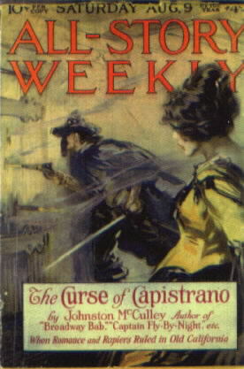 Cover of All-Story Weekly, August 9, 1919
