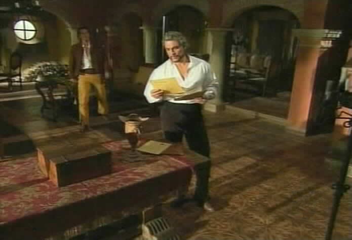 Diego makes Alejandro aware of his love for Esmeralda.