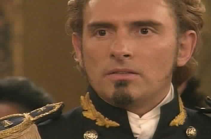 Montero reacts as he realizes who the witness is.