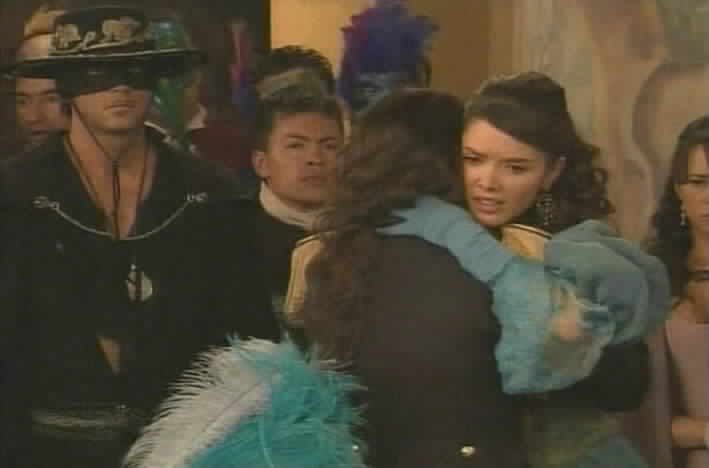 Mother and daughter are reunited.