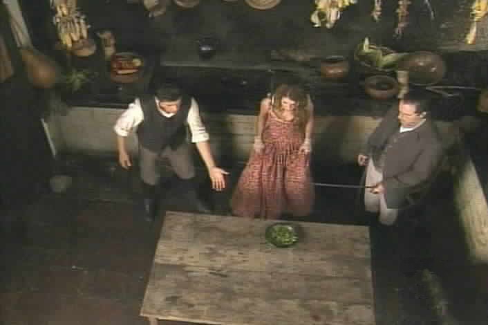 Tobias, Catalina, and Agapito are shocked that Pizarro has disappeared.