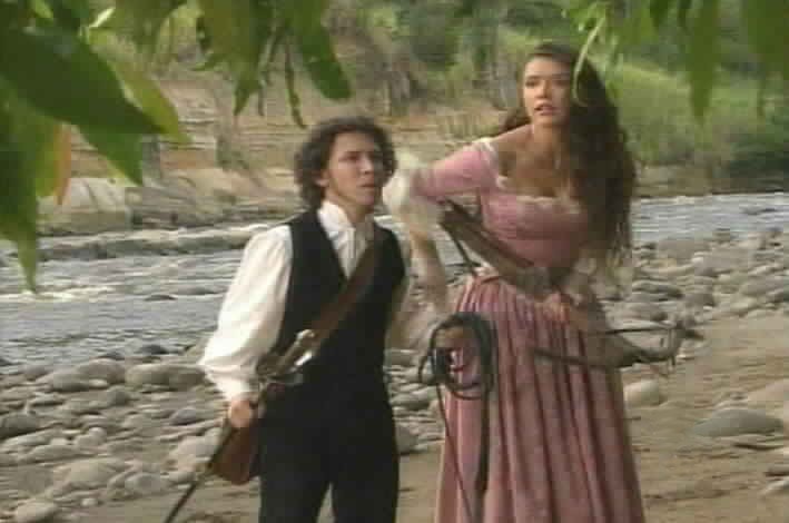 Esmeralda and Bernardo follow Zorro's trail.