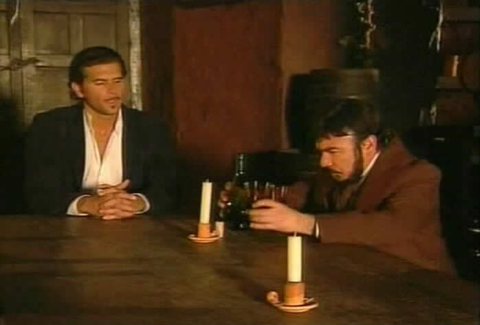 Diego asks Olmos to take a message to Esmeralda.