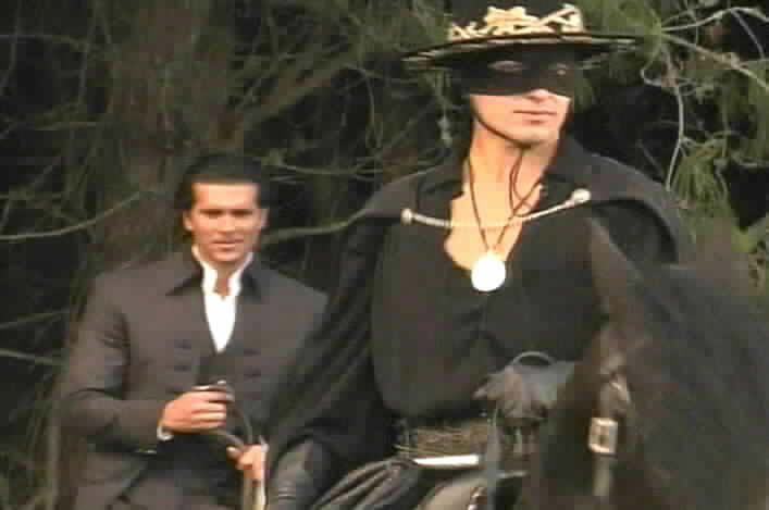 Diego announces that the brotherhood has accepted Alejandro as Zorro.