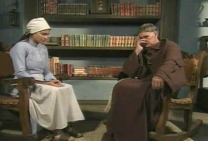 Maria Pia tells Padre Tomas of her meeting with Fernando.