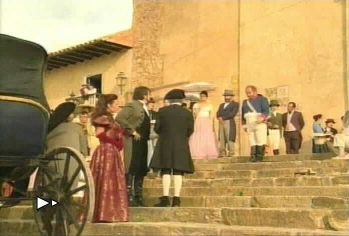 The Moncadas arrive at the church.