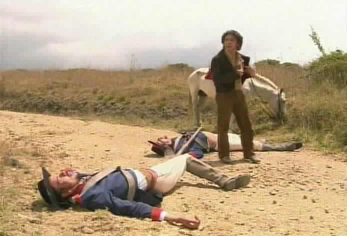 Bernardo subdues the soldiers.