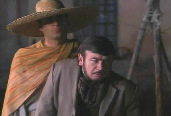The Duke's men catch up with Olmos.