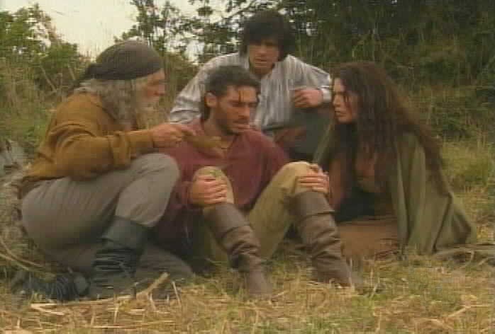 Renzo tells the gypsies that Esmeralda is being held hostage.