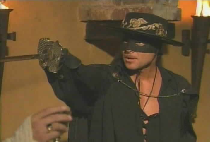 Zorro confronts Montero.