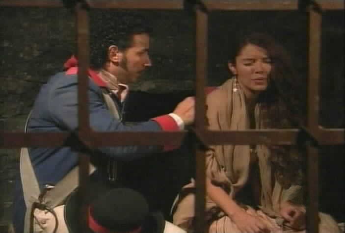 Aguirre asks Esmeralda how she is feeling.