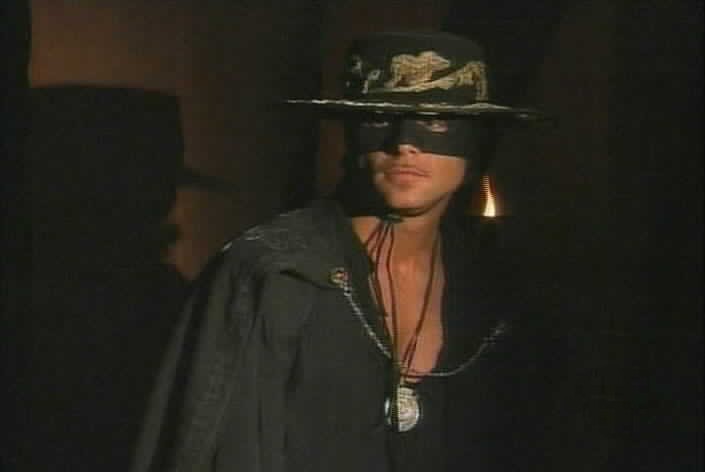 Zorro prepares to leave the prison.