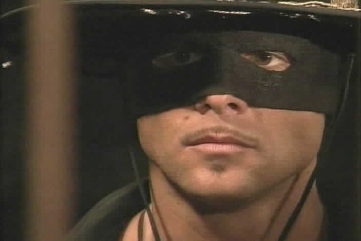 Zorro gazes silently at Montero.