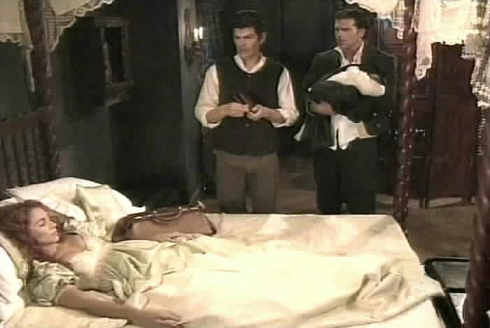 Agapito tells Diego that Mariangel has been poisoned.