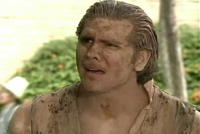 Diego is upset that Santiago told Mariangel about his fencing skill.
