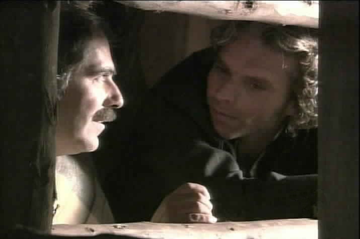 Juan tells Santiago about Zorro.