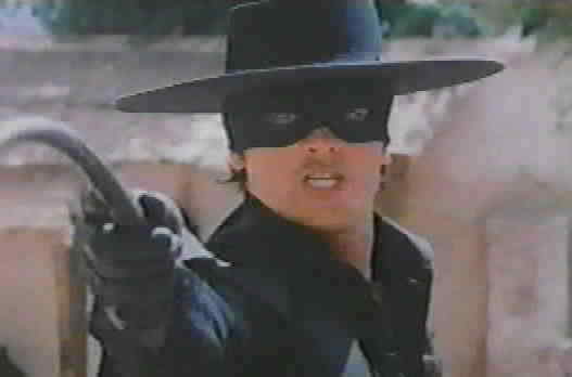 Zorro demands that Brother Francisco be released.