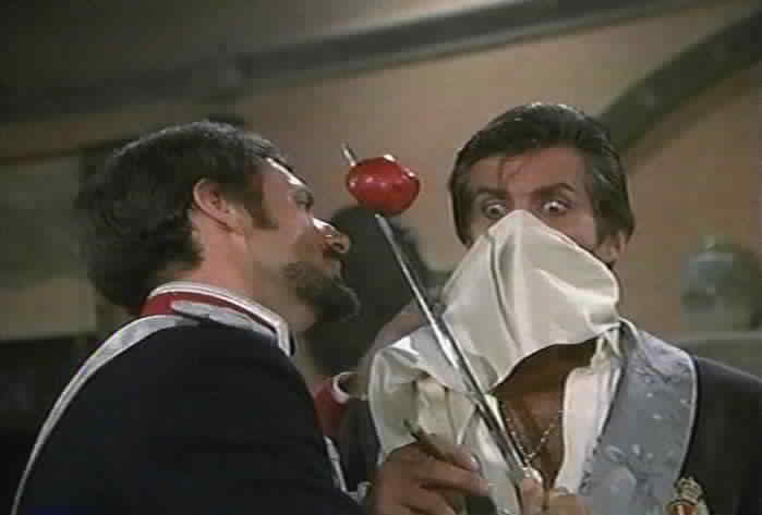 Esteban asks Diego if he is Zorro.