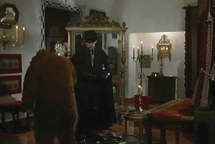 Diego and Paco prepare to leave for the ball.